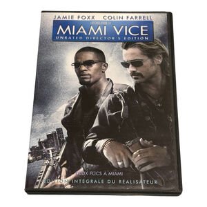 Miami Vice Unrated Director’s Edition DVD Jamie Foxx Colin Farrell French Englis